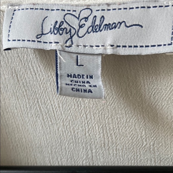 Libby Edelman Women’s White Lace Y2K Handkerchief Dress Size Large Bridal Party - Picture 5 of 9